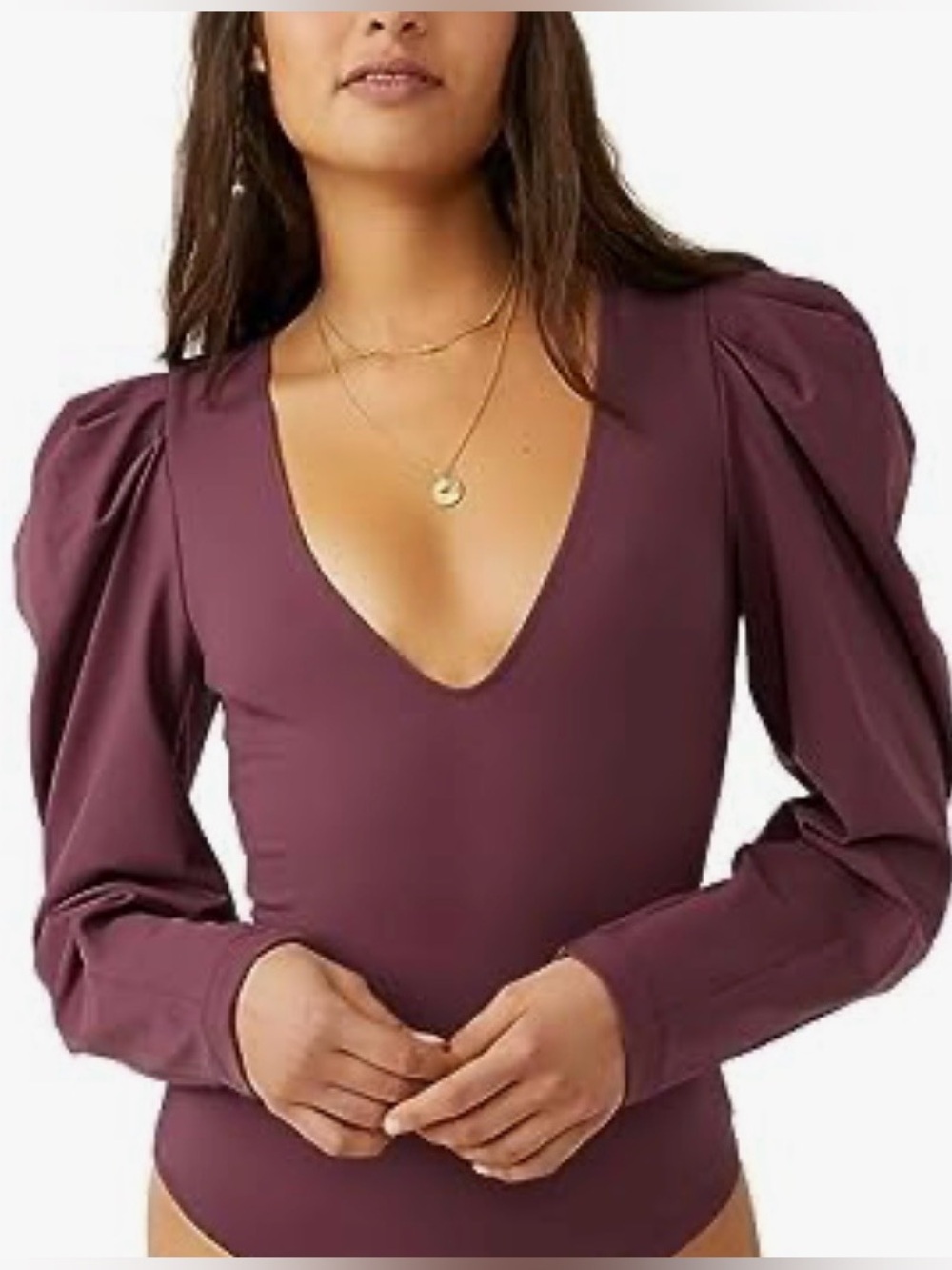 Free People NWT Va Va Voop Bodysuit
